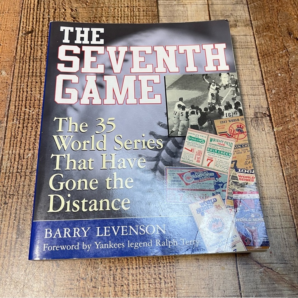 The Seventh Game by Barry Levenson FIRST EDITION Paperback Book Sports Baseball